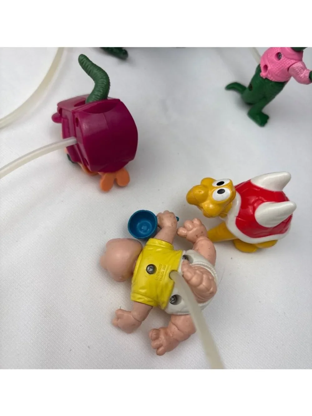 McDonalds 1990s Dinosaur Family Toys Figurines Set Retro Kids Meal Lot